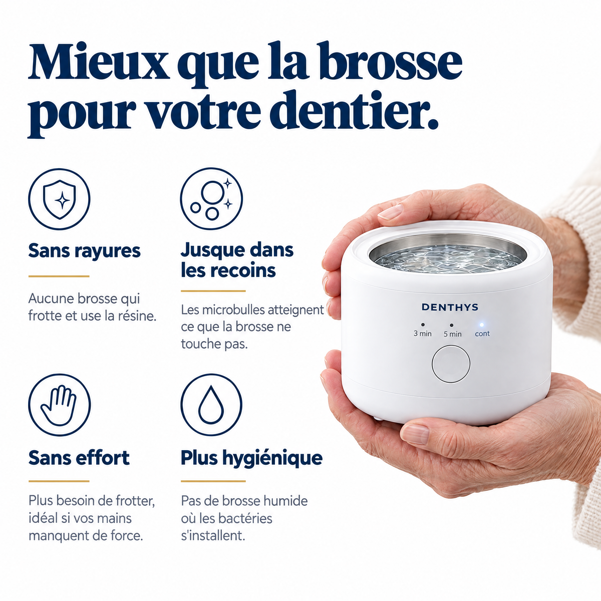 Nettoyeur ultrasonique Denthys